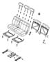 Rear Seat - Split Seat - Trim Code [S7]. Diagram