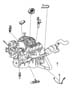 Diagram Sensors, Gas Engine. for your 2018 Dodge Challenger SRT HELLCAT 6.2L SuperCharged V8 A/T