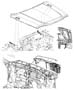 Diagram Hood and Related Parts. for your 2003 Chrysler 300 M