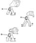Diagram Engine Mounting Rear AWD/4WD 2.0L Diesel [2.0L I4 DOHC DIESEL 16V ENGINE]. for your 2002 Chrysler 300 M