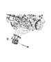 Diagram Engine Mounting Right Side AWD/4WD 5.7L [5.7L Hemi Multi Displacement Engine]. for your 1999 Chrysler 300 M