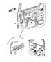 Front Door, Hardware Components. Diagram