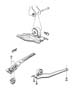 Diagram Engine Mounting Front FWD 2.4L [2.4L 4 Cyl DOHC 16V Dual VVT Engine]. for your Chrysler 300 M