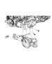 Diagram Engine Mounting Left Side AWD/4WD 4.7L [4.7L V8 Engine]. for your 2000 Chrysler 300 M