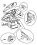 Diagram Hood and Related Parts. for your 2020 RAM 1500 Tradesman Extended Cab 5.7L Hemi V8