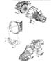 Diagram Clutch Housing Mounting. for your 2006 Dodge Ram 1500