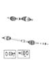 Shafts, Front Axle. Diagram