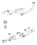 Exhaust System 5.9L Diesel [[5.9L I6 CUMMINS 24V DIESEL ENGINE, Engine- 5.9L HO Cummins Turbo Diesel]]. Diagram