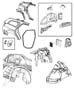 Diagram Rear Aperture (Quarter) Panel - 49 Body. for your 2007 Dodge Nitro