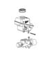 Diagram Master Cylinder, Brake. for your Dodge Dakota