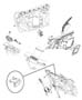 Diagram Front Door, Hardware Components. for your 2002 Chrysler 300 M