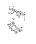 Diagram Crossmember, Front Suspension. for your 2020 Dodge Grand Caravan