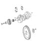 Crankshaft, Crankshaft Bearings, Dampner, Flywheel And Flexplate. Diagram