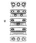 Diagram A/C and Heater Controls. for your 2001 Jeep Wrangler