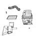 Diagram Air Cleaner and Related. for your Chrysler 300 M