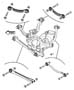 Image of CAMBER LINK, LINK ASSEMBLY. Right. E,F 48, Nominal Size. image for your Chrysler