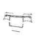 Diagram Radiator Support. for your 2007 Jeep Compass BASE