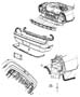 Diagram Fascia, Rear. for your 2003 Chrysler 300 M