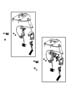 Diagram Pedal,Brake,Power Adjustable. for your 2011 Dodge Durango