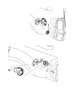 Fuel Filler Housing and Door. Diagram