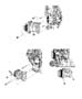 Diagram A/C Compressor Mounting. for your 2021 RAM 1500 Limited Longhorn Crew Cab 3.0L Turbo V6 Diesel