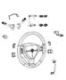 Diagram Swtiches Steering Column and Wheel. for your 2000 Dodge Neon