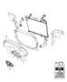 Diagram Radiator and Related Parts Gas. for your Dodge Dakota