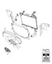 Radiator and Related Parts Gas. Diagram