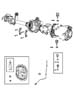 Diagram Housing and Vent. for your 2024 Jeep Wrangler