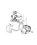 HCU and Tubes to Master Cylinder,Front,LHD and RHD. Diagram