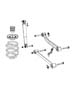 Diagram Suspension, Rear. for your 2001 Chrysler 300 M