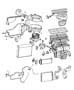 Diagram A/C and Heater Unit. for your 2003 Chrysler Pt Cruiser