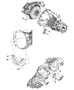 Diagram Clutch Housing Mounting. for your 1998 Jeep Cherokee