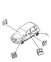 Diagram Switches Doors, Deck Lid and Liftgate. for your 2007 Chrysler Town & Country