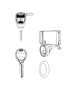 Diagram Receiver Module, Keys and Key Fobs. for your 2010 Dodge Caliber