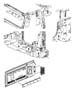 Diagram Interior Moldings and Pillars. for your Chrysler 300 M