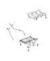 Diagram Engine Oil Pan, Engine Oil Level Indicator And Related Parts 3.0L [3.0L V6 Turbo Diesel Engine]. for your Jeep Grand Cherokee