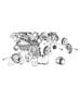 Diagram Pulleys and Related Parts. for your 2007 Dodge Durango SXT