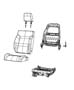 Diagram Front Seat - Bucket -Trim Code [AL]. for your 2000 Chrysler 300 M