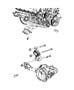 Diagram Engine Mounting Right Side AWD/4WD 3.7L [3.7L V6 Engine]. for your 2000 Chrysler 300 M