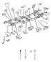 Frame, Complete, 140.5 Inch Wheel Base. Diagram