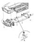 Body Hold Down, Quad Cab. Diagram