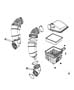 Diagram Air Cleaner 6.7L [6.7L Cummins Turbo Diesel Engine]. for your 2007 RAM 2500