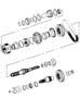 Diagram Gear Train NVG 273 [Elec Shift-on-the-Fly Transfer Case]. for your 2014 Dodge Viper