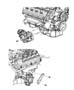 Diagram Axle Assembly,Front,AWD. for your 2008 Dodge Dakota LARAMIE CREW CAB