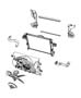 Diagram Radiator and Related Parts Gas. for your 2016 Jeep Wrangler UNLIMITED SAHARA