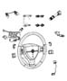 Diagram Switches Steering Column and Wheel. for your 2011 RAM 1500