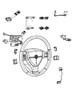 Swtiches Steering Column and Wheel. Diagram