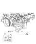 Diagram Engine Oil,Engine Oil Filter, Adapter And Splash Guard 3.7L [3.7L V6 Engine]. for your 2006 Dodge Ram 1500