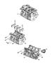 Engine Cylinder Block And Hardware 3.5L [3.5L High Output V6 24V MPI Engine]. Diagram